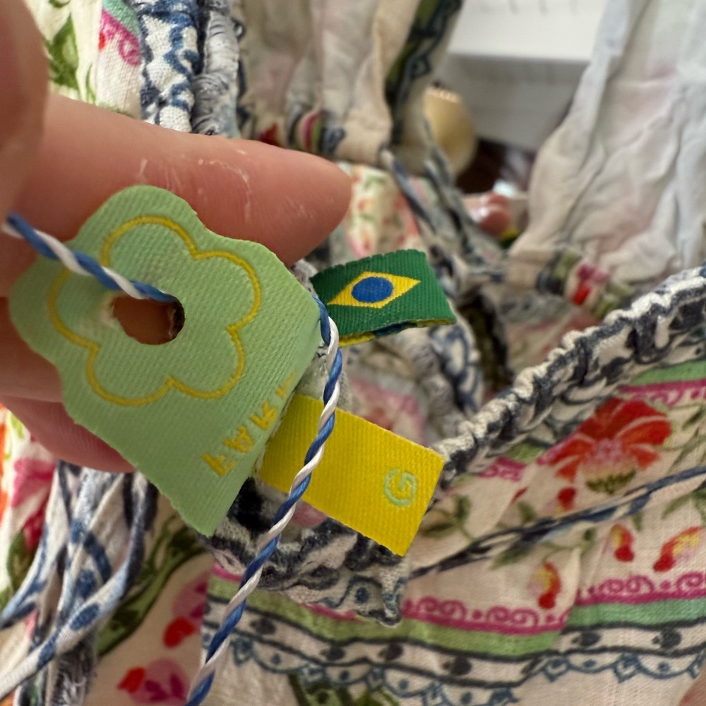 Colorful Floral Patterned Dress - Picture 5 of 5